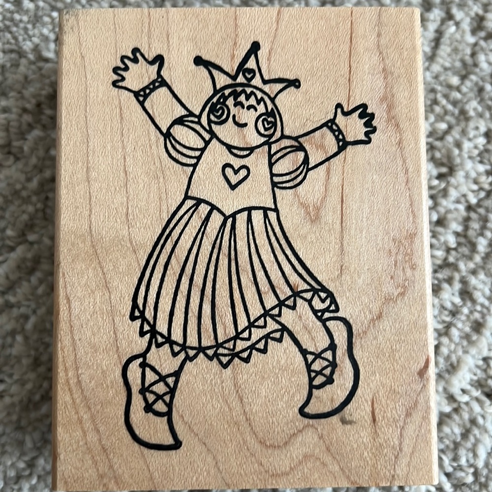 Darling Princess stamp by Stampacadabra